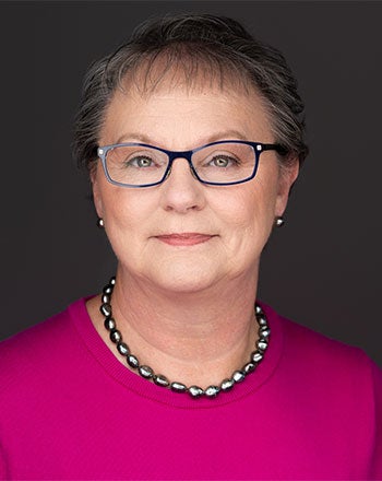 George Mason University Costello College of Business Faculty Bernadette Costello Headshot