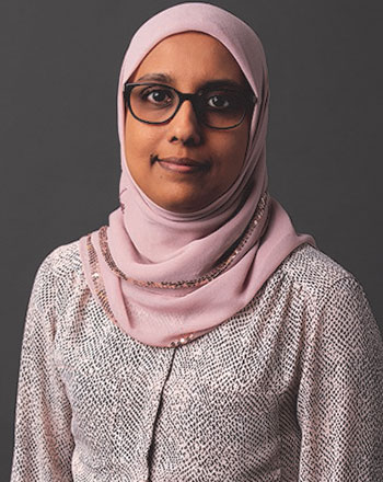Costello College of Business Community Partner | Shabinaaz Mahdi